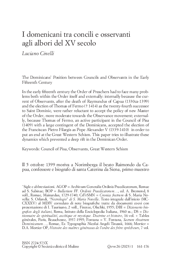 Article first page